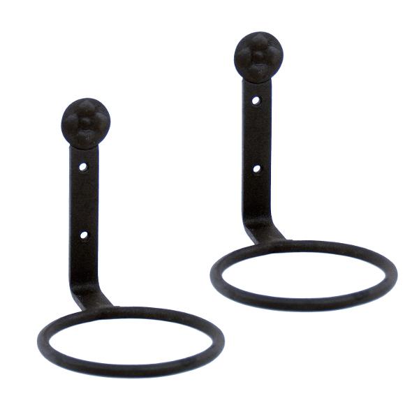 2 Pack Flower Pot Rings - Decorative Plant Pot Holders for Indoor & Outdoor Use - Perfect for Home, Garden, and Patio Decor