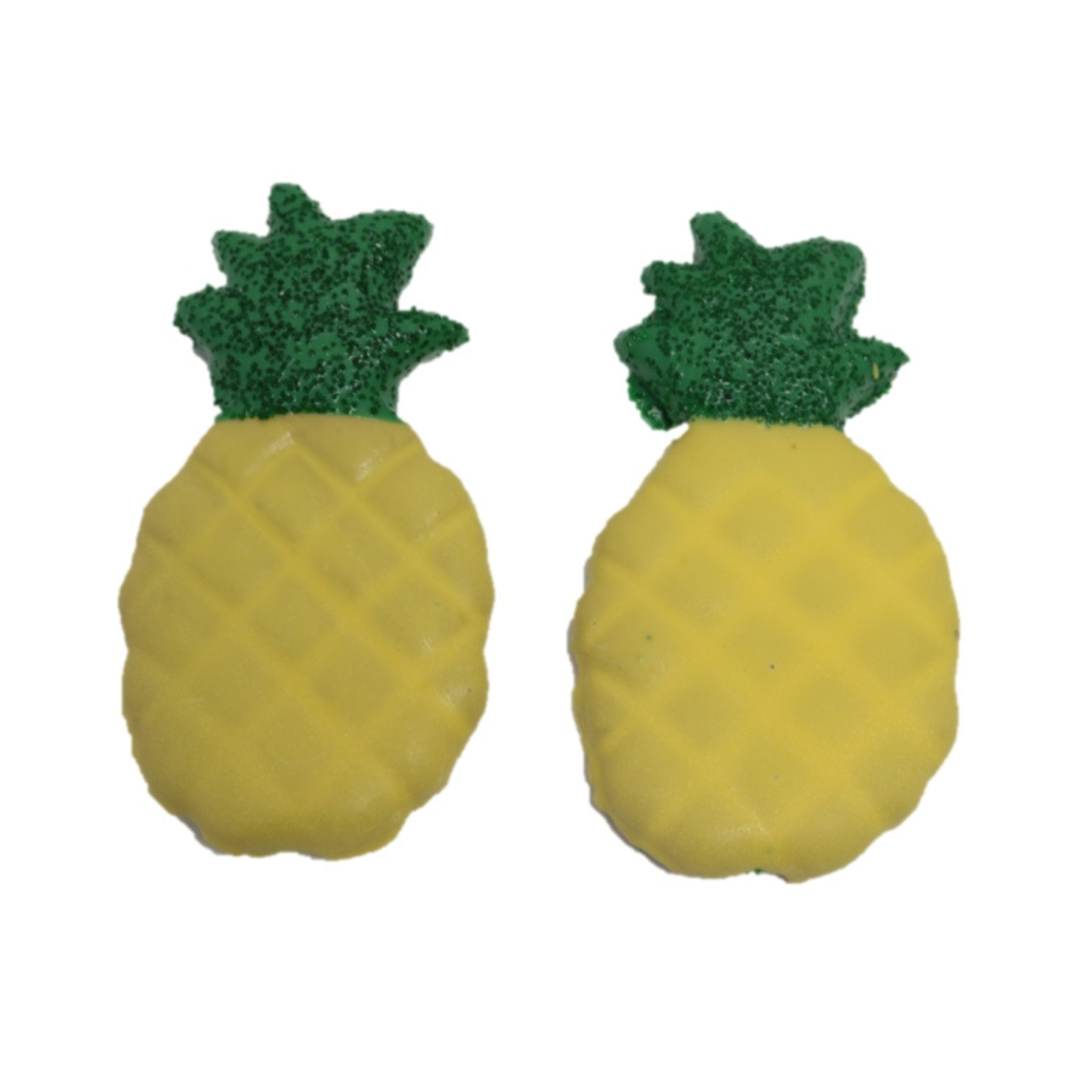 Molasses Pineapple Paradise: Natural, Hand-Decorated Dog Treats - Wheat, Corn & Soy Free, Grain-Free, Healthy Snacks for Dogs - Perfect for Training, Rewards & Special Occasions