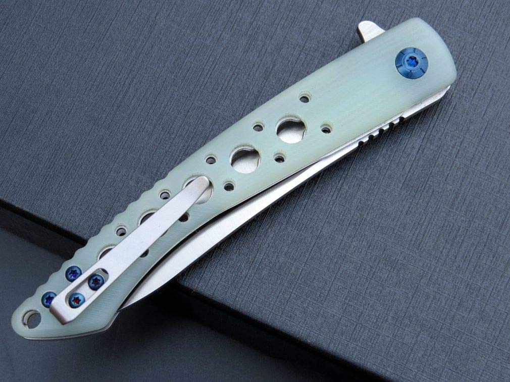 Eafengrow EF943 Folding Pocket Knife - Premium EDC Tool for Camping, Hiking & Outdoor Survival | Durable Stainless Steel Blade with Ergonomic Grip