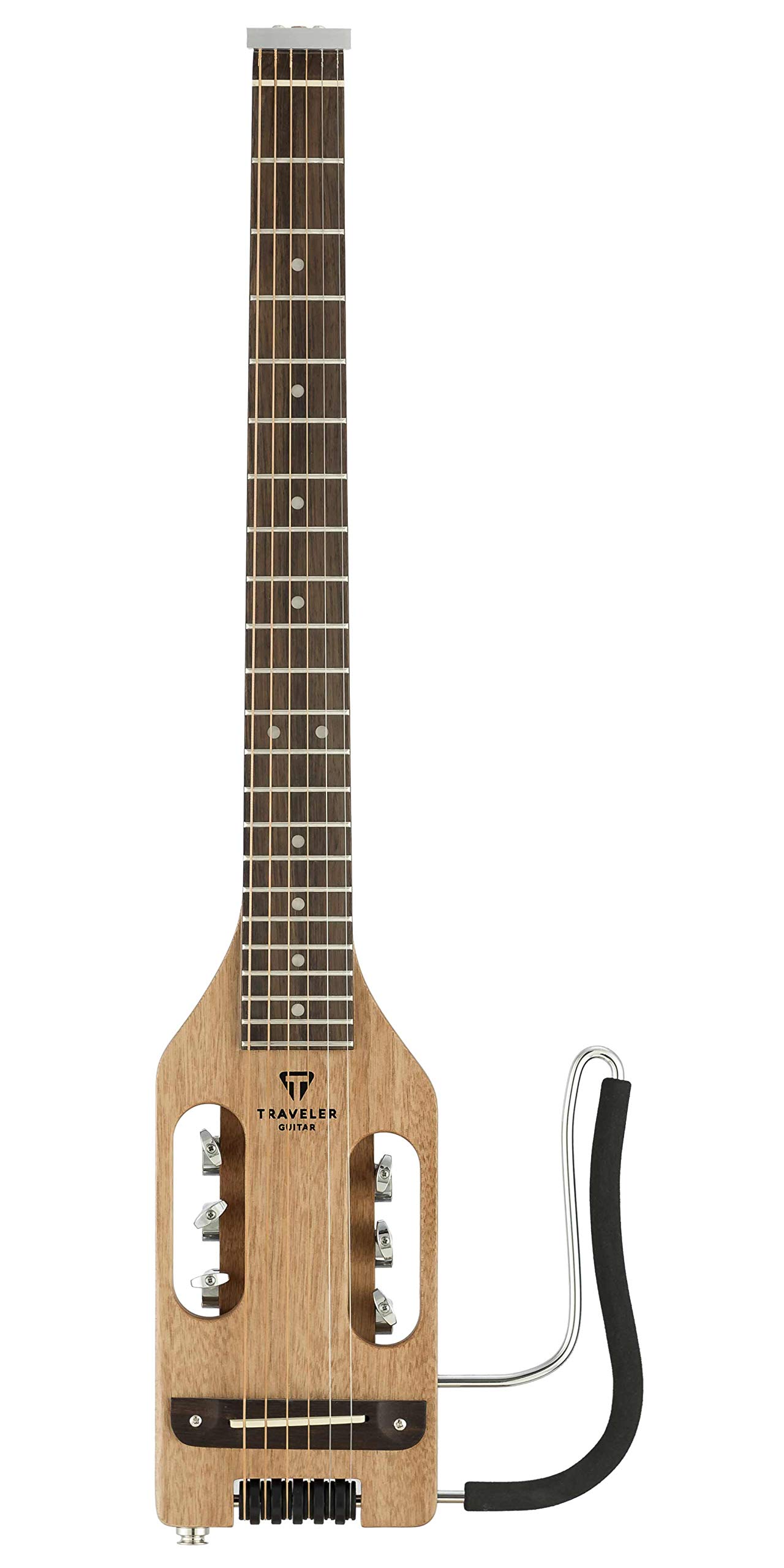 Ultra-Light Travel Acoustic-Electric Guitar with Mahogany Body - Perfect for Camping, Busking & On-the-Go Musicians | Portable Guitar for Travelers & Street Performers