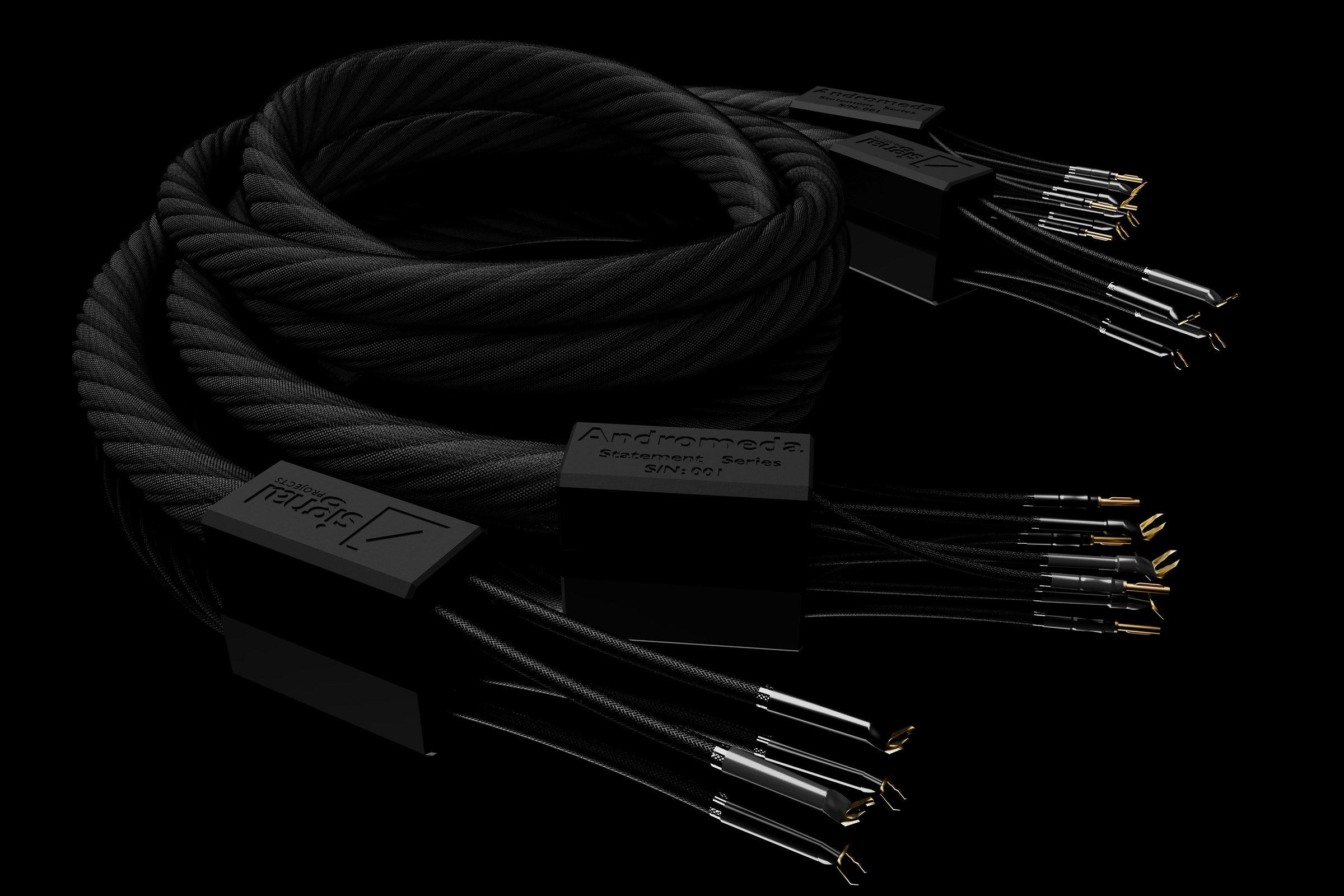 Andromeda High-End Speaker Cable by Signal Projects - Premium Audio Cable for Home Theater, Studio, and Hi-Fi Systems