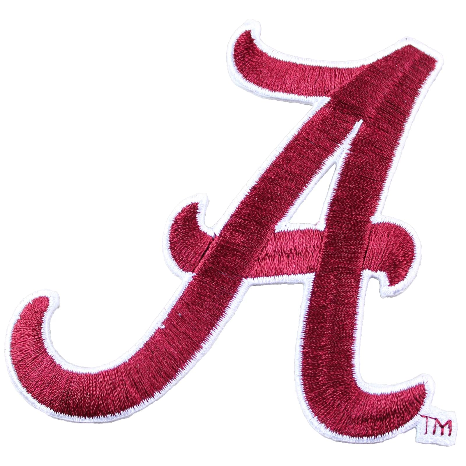 Alabama Crimson Tide Embroidered Iron-On Patch - Official NCAA Logo - Perfect for Jackets, Hats & Bags - College Football Fan Accessories