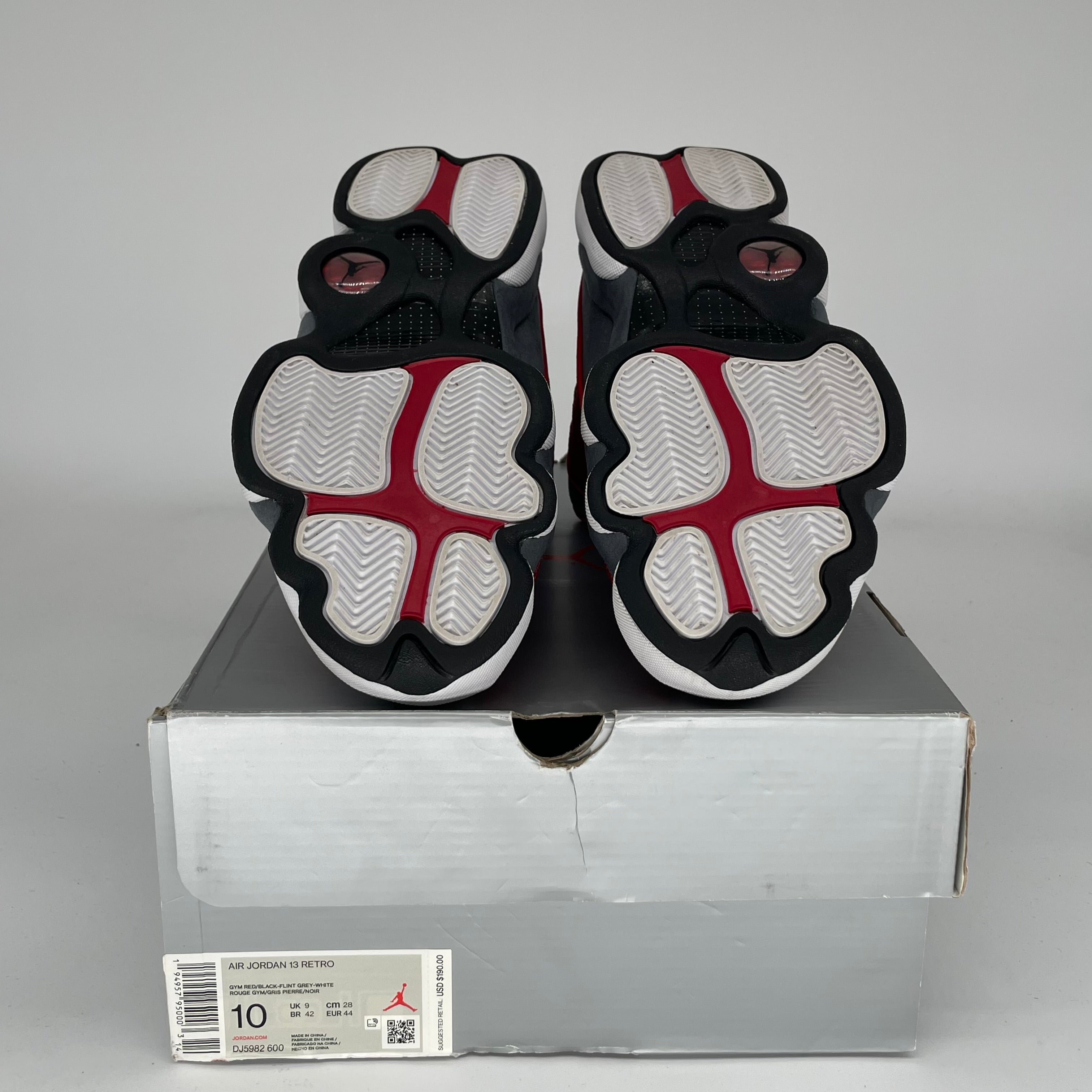 Original: AIR JORDAN 13 RED FLINT SIZE 10 DJ5982 600   Optimized:   Air Jordan 13 Retro 