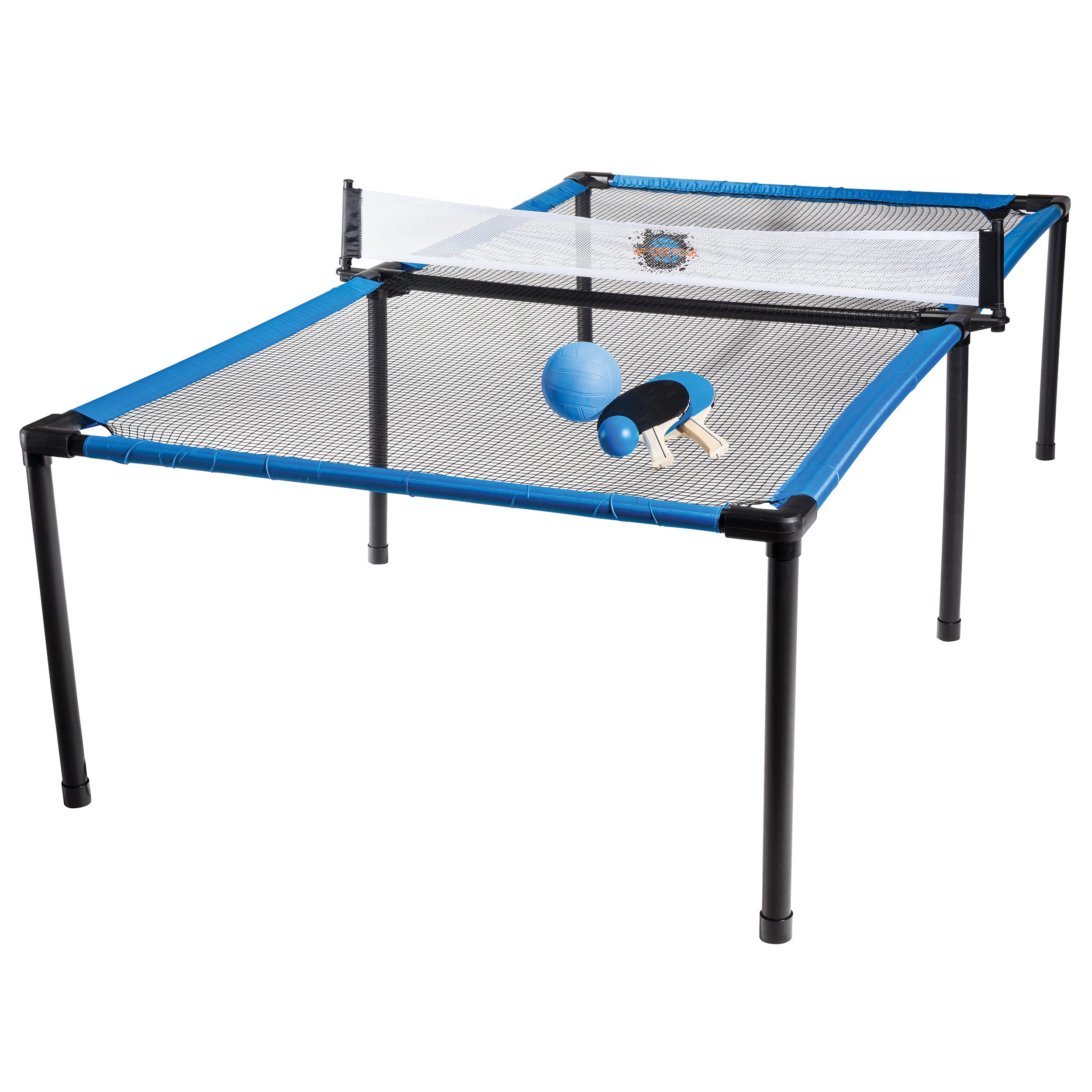 Franklin Sports Spyder Pong Tennis Set - Outdoor & Indoor Table Tennis Game for Kids & Adults - Includes Net, Paddles, Balls & Portable Table - Perfect for Backyard, Beach, Park, Living Room & Family Game Night