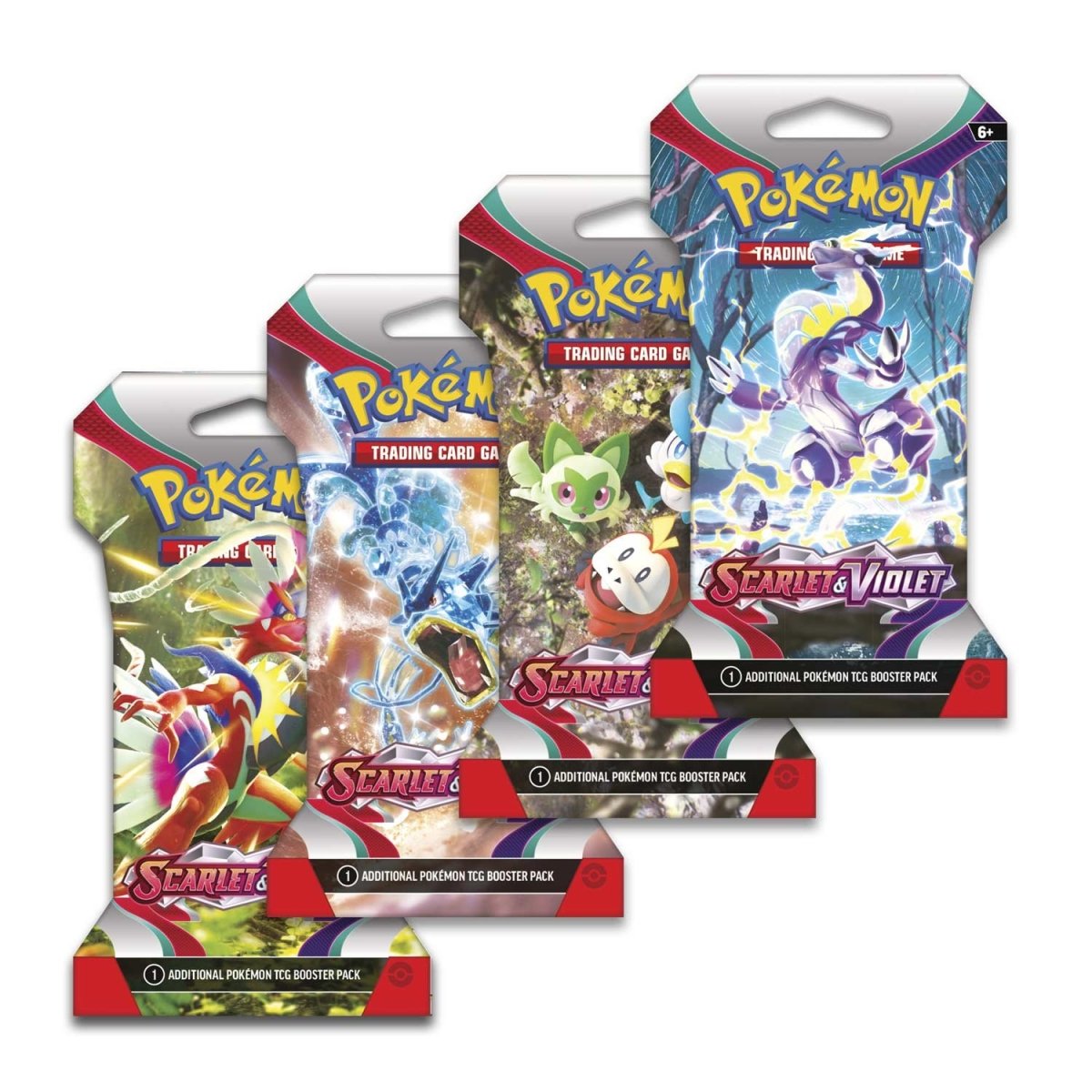 Pokemon Scarlet and Violet Series 1 Sleeved Booster Pack | Official Trading Card Game | Collectible Cards for Battles & Gifts