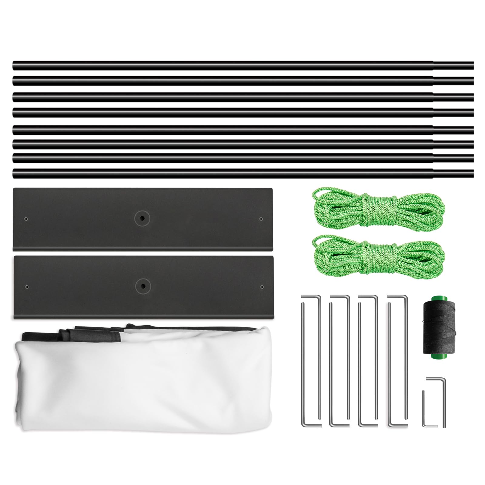 VEVOR 180-Inch Portable Projector Screen with Stand - 16:9 HD 4K Wide Angle Outdoor Movie Screen, Easy Assembly & Storage Bag - Perfect for Backyard Movie Nights, Home Theater, and Outdoor Events