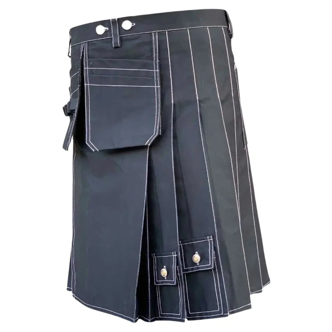 Craftman Utility Workout Cargo Kilt for Men - Durable Tactical Sport Kilt with Pockets for Hiking, Gym & Outdoor Activities