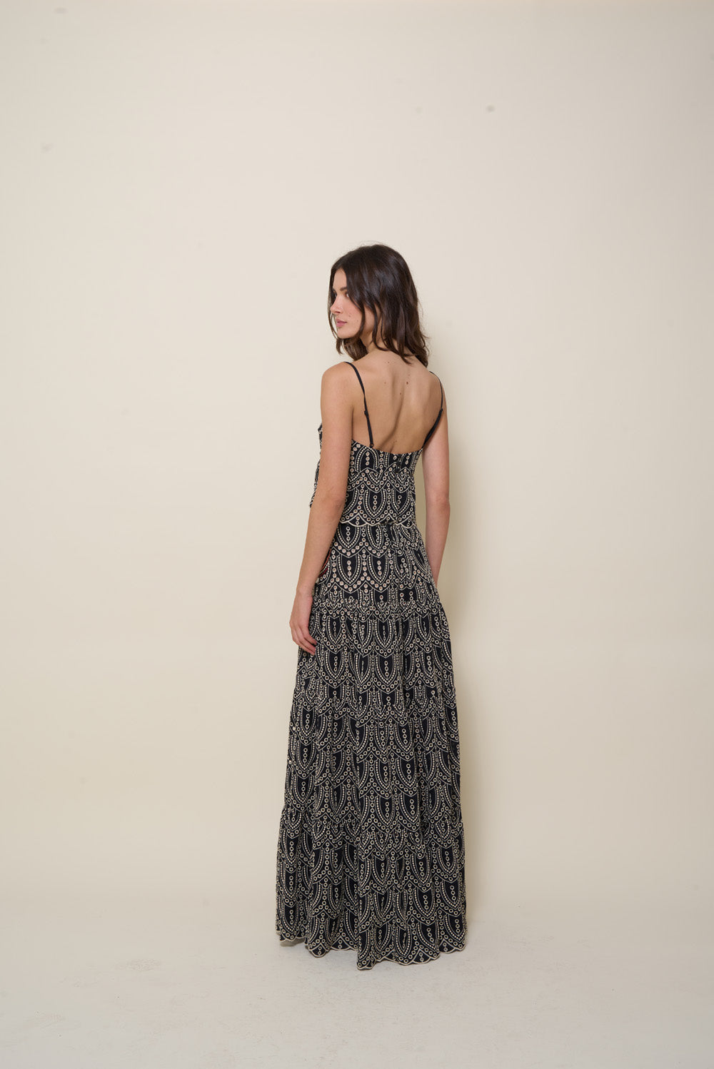 Palm Rhythm Skirt - Women's Boho Floral Print Midi Skirt with Elastic Waist | Perfect for Beach Vacations, Summer Outfits, and Casual Wear