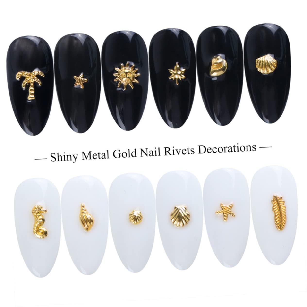 3D Rhinestone Nail Art Stickers - Gold Snowflake Nail Jewelry Decorations for Christmas, DIY Nail Charms & Alloy Nail Accessories | Perfect for Holiday Parties, Festive Nail Designs, and Gift Giving