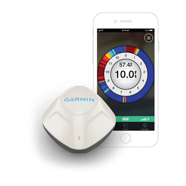 Garmin Striker Cast Castable Fish Finder Sonar Device - Portable Wireless Fishing Gear for Kayak, Boat & Shore Fishing