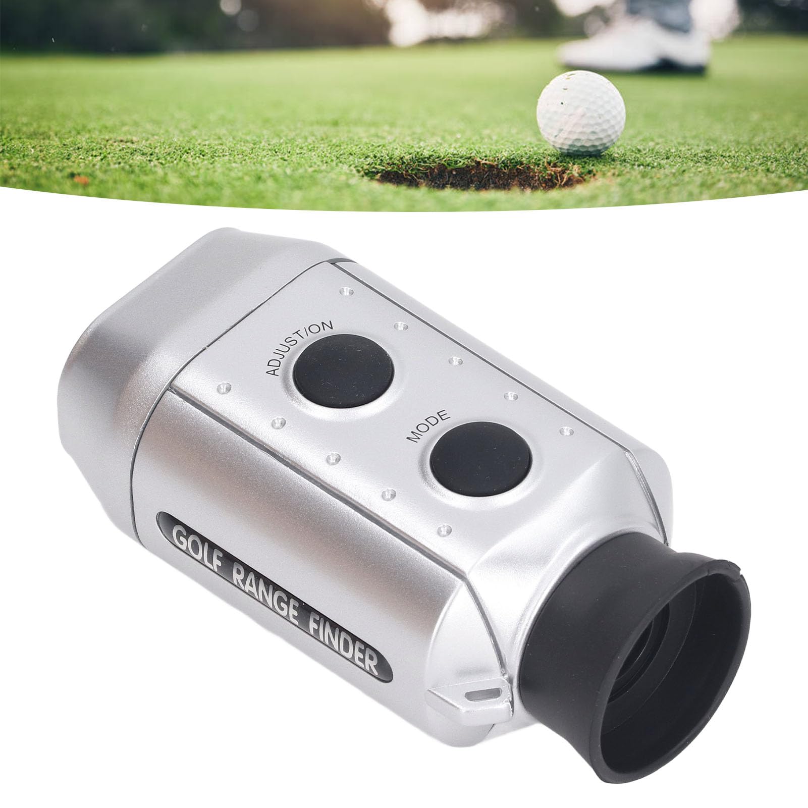 7X Magnification Golf & Hunting Rangefinder - 1000 Yards Range with 2 Modes, ABS Material, Includes 2 CR2032 Batteries - Perfect for Golfing, Hunting, Archery & Outdoor Sports