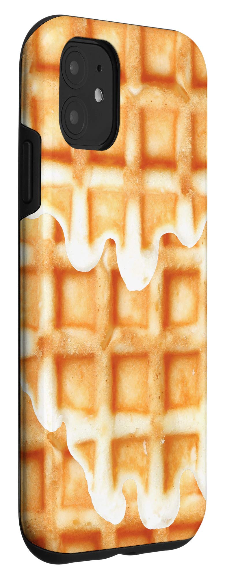 iPhone 11 Case - Cute Waffle Design Protective Phone Cover for Women & Girls - Perfect for Everyday Use, Travel, and School