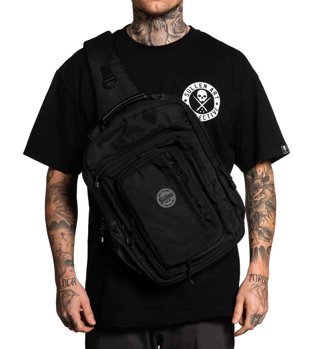 Blaq Paq Commuter Sling Bag - Waterproof Crossbody Shoulder Bag for Men & Women - Perfect for Travel, Work, Gym & Everyday Use