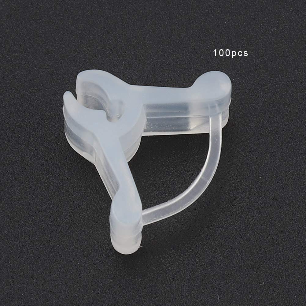 Tomato Plant Support Clips 100pcs - Garden Clips for Vegetables & Fruits - Plant Grafting & Nursery Support