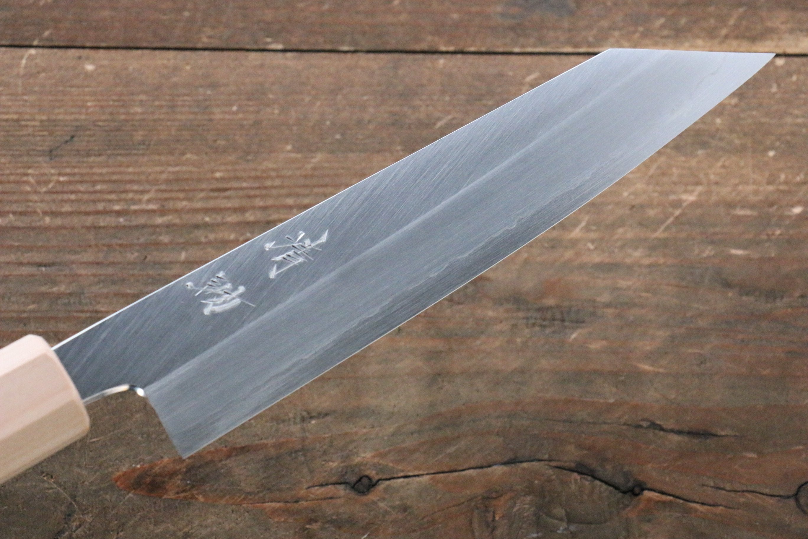 Premium Seisuke Silver Steel Kiritsuke Petty Utility Knife 150mm - Japanese Chef Knife with Cherry Wood Handle for Slicing, Chopping & Precision Kitchen Tasks