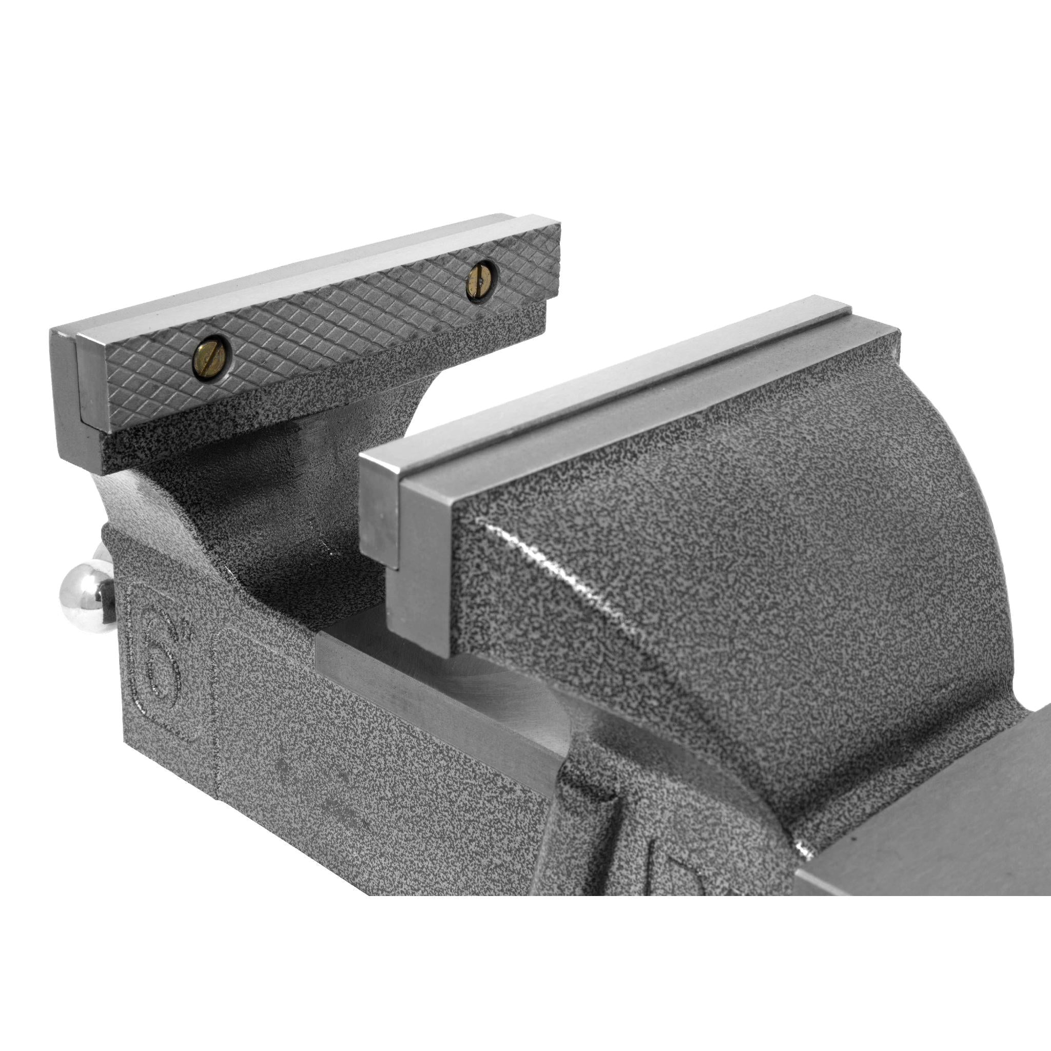 WEN BV456 6-Inch Heavy Duty Cast Iron Bench Vise with Swivel Base - Perfect for Woodworking, Metalworking & DIY Projects in Home Workshop