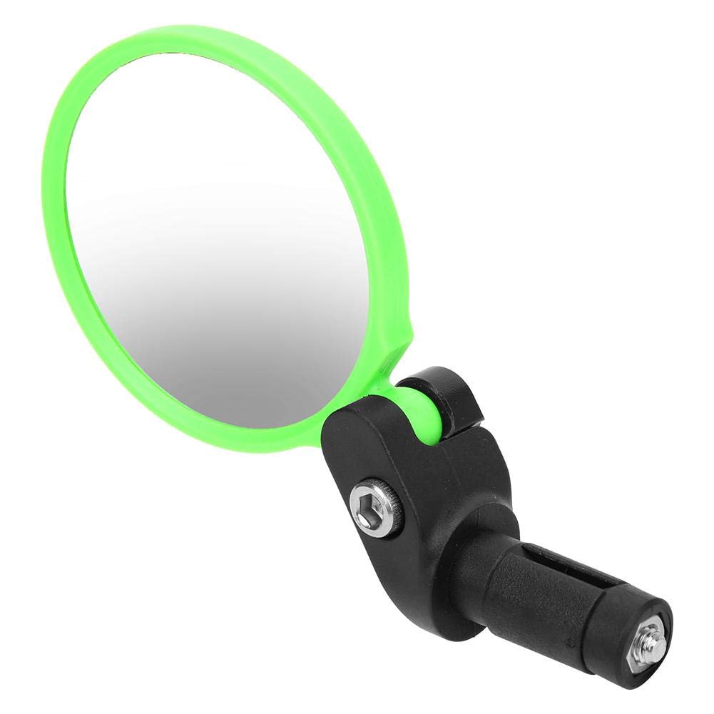 Adjustable Angle Bike Handlebar Rearview Mirror - Universal Fit for 17-21mm Handlebars - Cycling Safety Mirror for Road & Mountain Bikes - Perfect for Commuting, Touring & Urban Riding