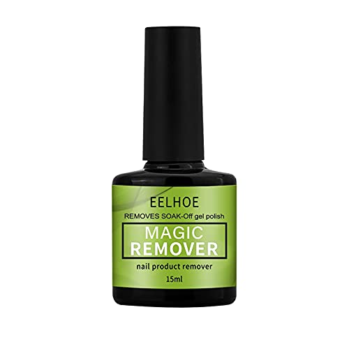 Ntpwenla Gel Nail Polish Remover - Soak Off Gel Polish Easily | Professional Nail Salon Supplies for At-Home Manicures & Pedicures