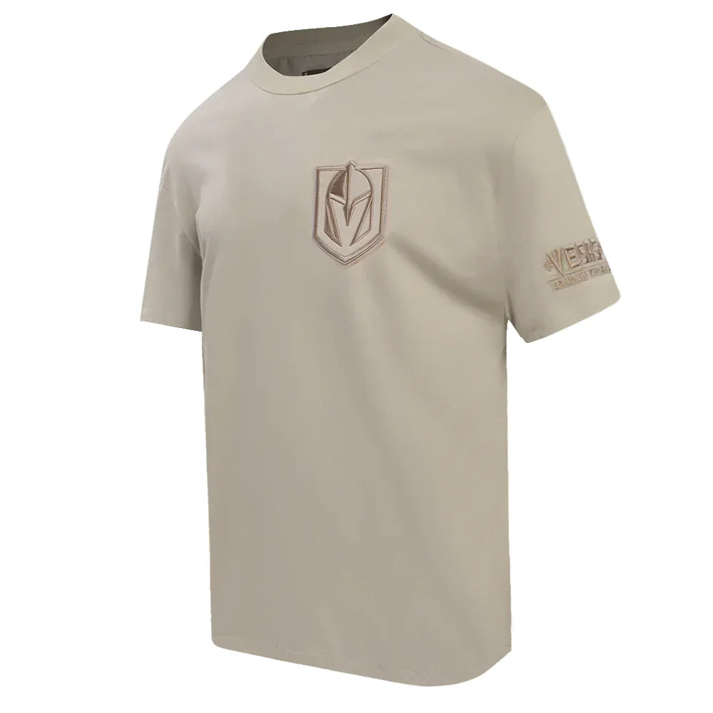 Men's Vegas Golden Knights Taupe Short Sleeve T-Shirt - Pro Standard Neutral Tee for Casual Wear & Game Day Outfits