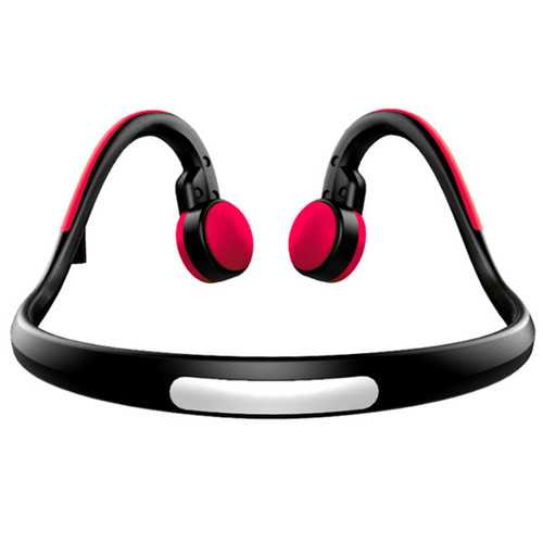 Bluetooth Bone Conduction Headphones - Open Ear Stereo Wireless Headset for Sports, Running & Cycling - Compatible with Smartphones & Tablets - Sweatproof & Lightweight for Outdoor Activities