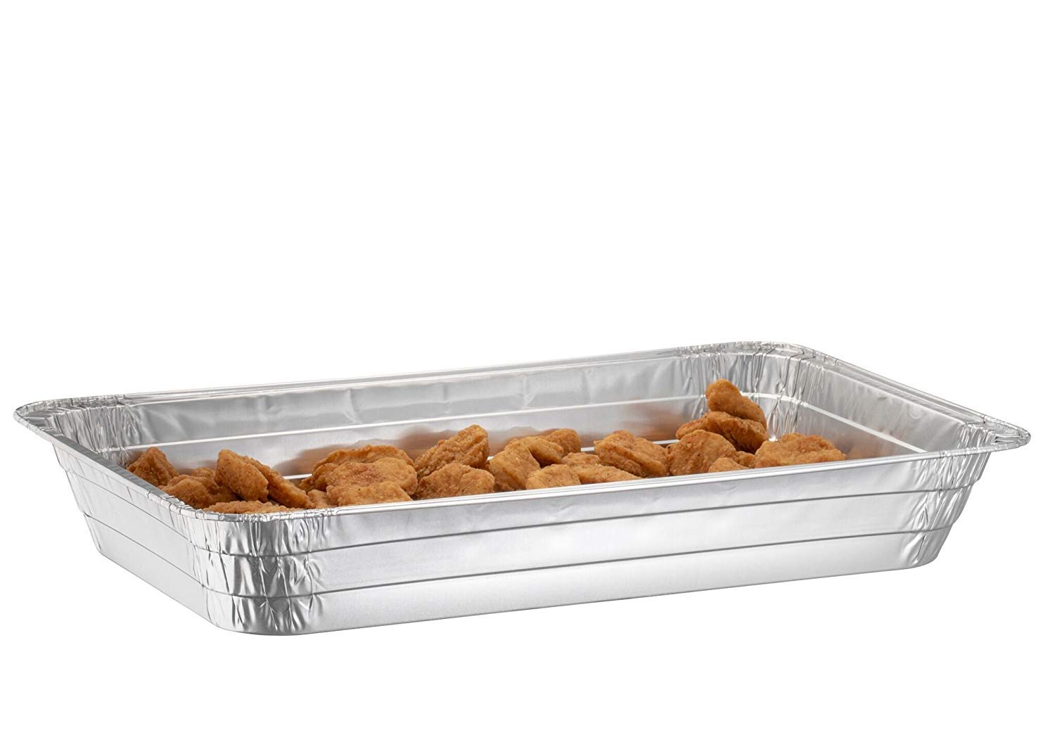 (40 Count) Full Size Deep Steam Table Pans with Lids - Disposable Aluminum Foil Food Containers for Baking, Freezing, Meal Prep & Storage (21” x 13” x 3”) - Perfect for Catering, Restaurants & Bulk Cooking