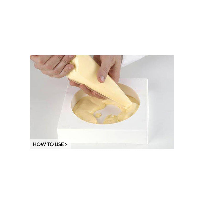 SILIKOMART 8-Inch Round Cake Silicone Mold for Baking, Non-Stick Entremet Dessert Pan - Perfect for Cakes, Cheesecakes, and Chocolate Molds | Home Baking & Professional Pastry Use