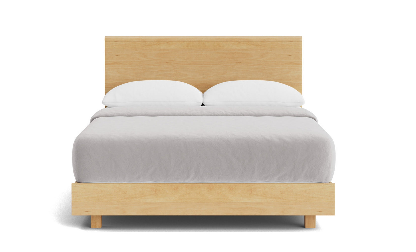 Karamea Solid Wood Low Foot Bed with Pine Frame - Perfect for Bedroom, Guest Room, and Small Spaces