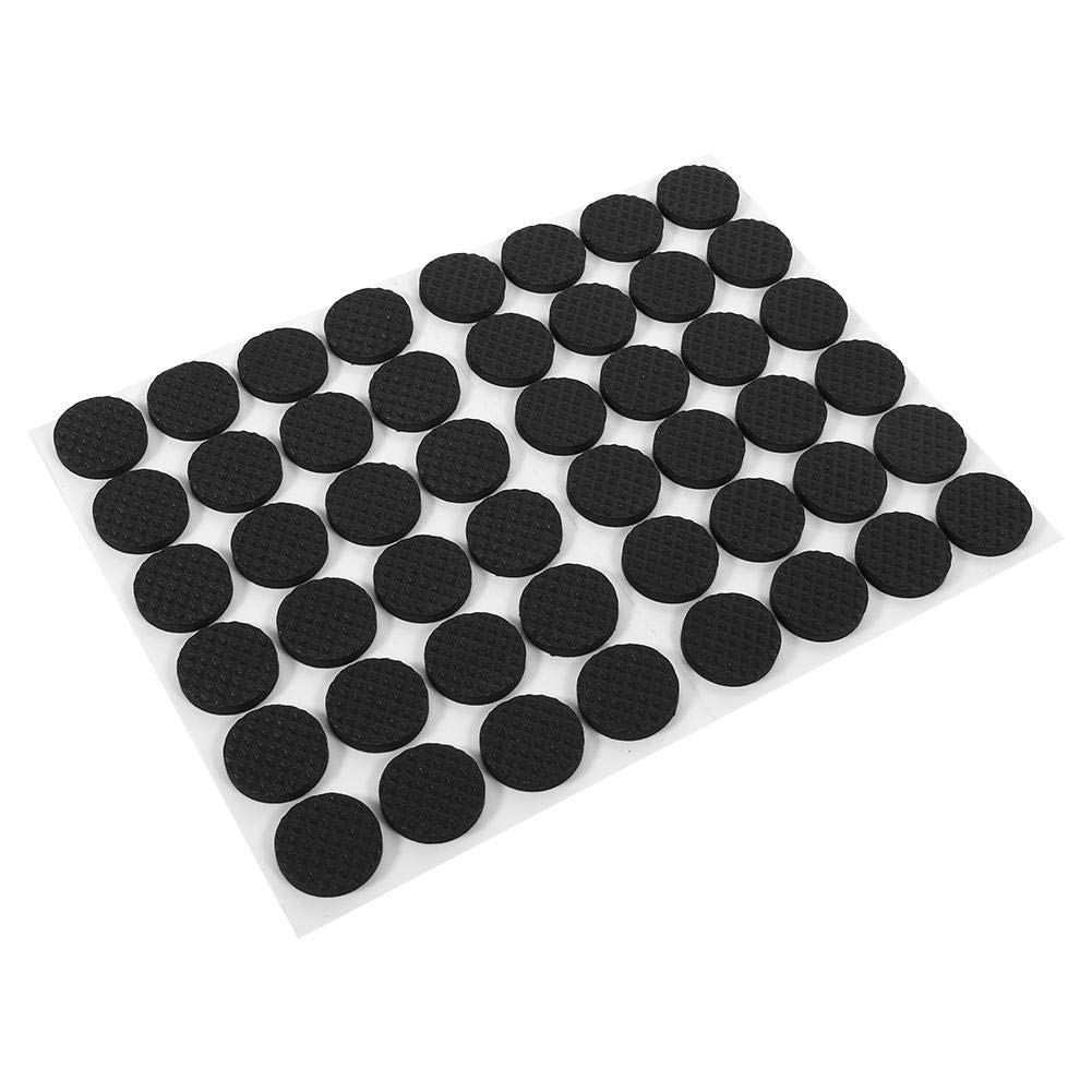48Pcs Non-Slip Rubber Pads, Self-Adhesive Furniture Floor Protectors for Cabinets, Appliances, Electronics & Picture Frames - Prevent Scratches on Hardwood Floors & Keep Furniture Stable (Great for Home, Office & Dorm Use)