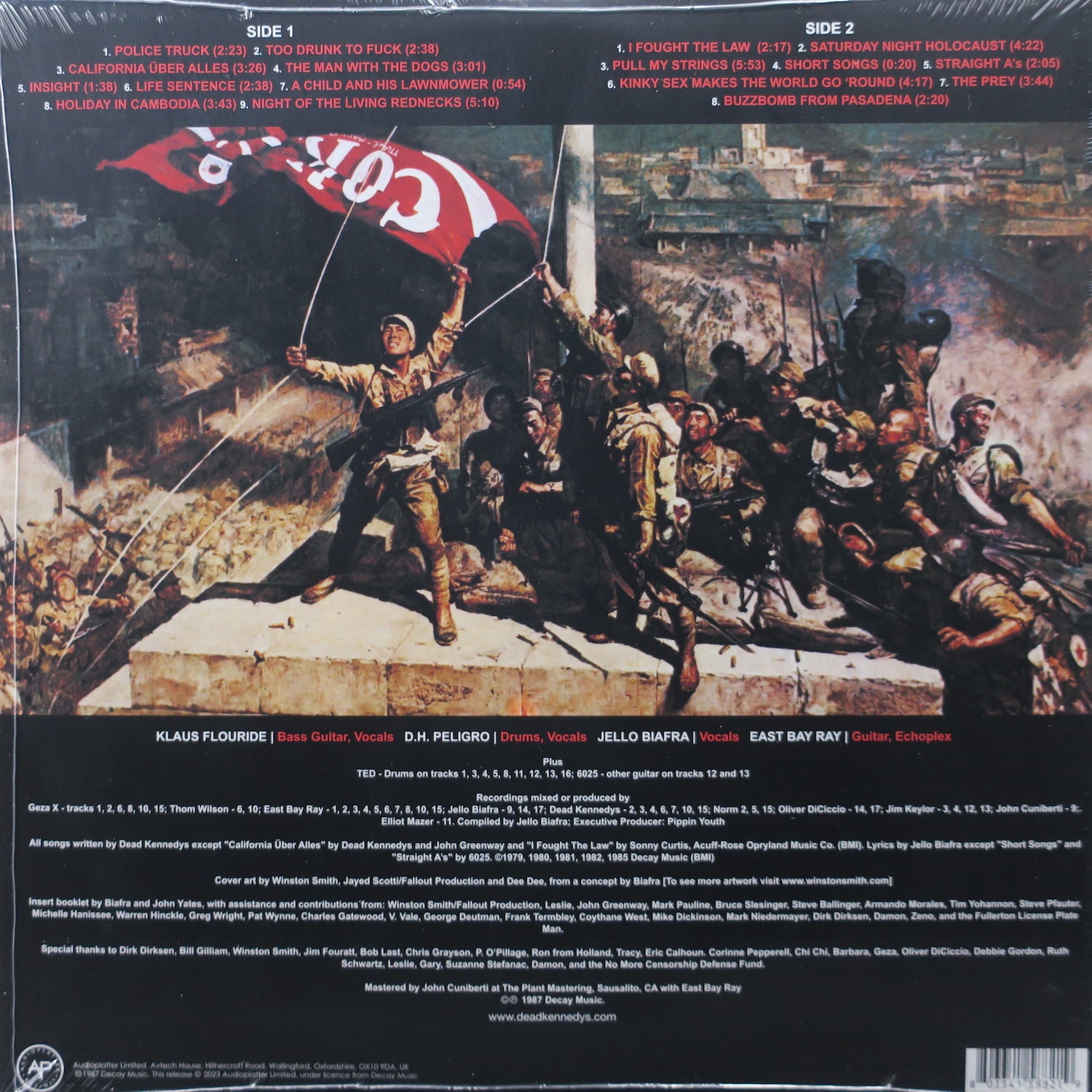 DEAD KENNEDYS 'Give Me Convenience Or Give Me Death' Orange Vinyl LP Record | Punk Rock Music Collector's Item | Perfect for Vinyl Enthusiasts & Music Lovers