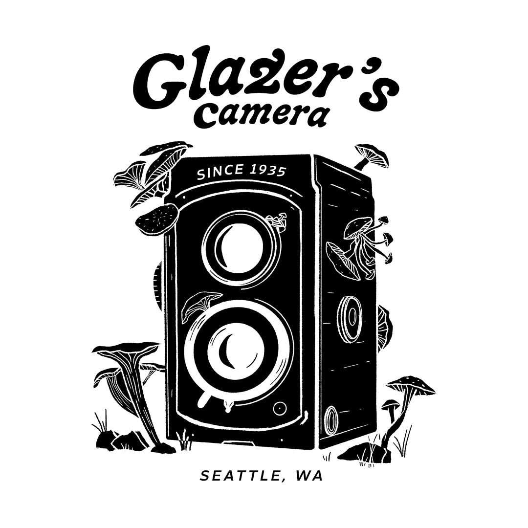 Vintage Camera Mushroom Sticker Pack - Unique Retro Photography Decals for Laptops, Water Bottles & DIY Scrapbooking - Perfect for Photographers & Nature Lovers