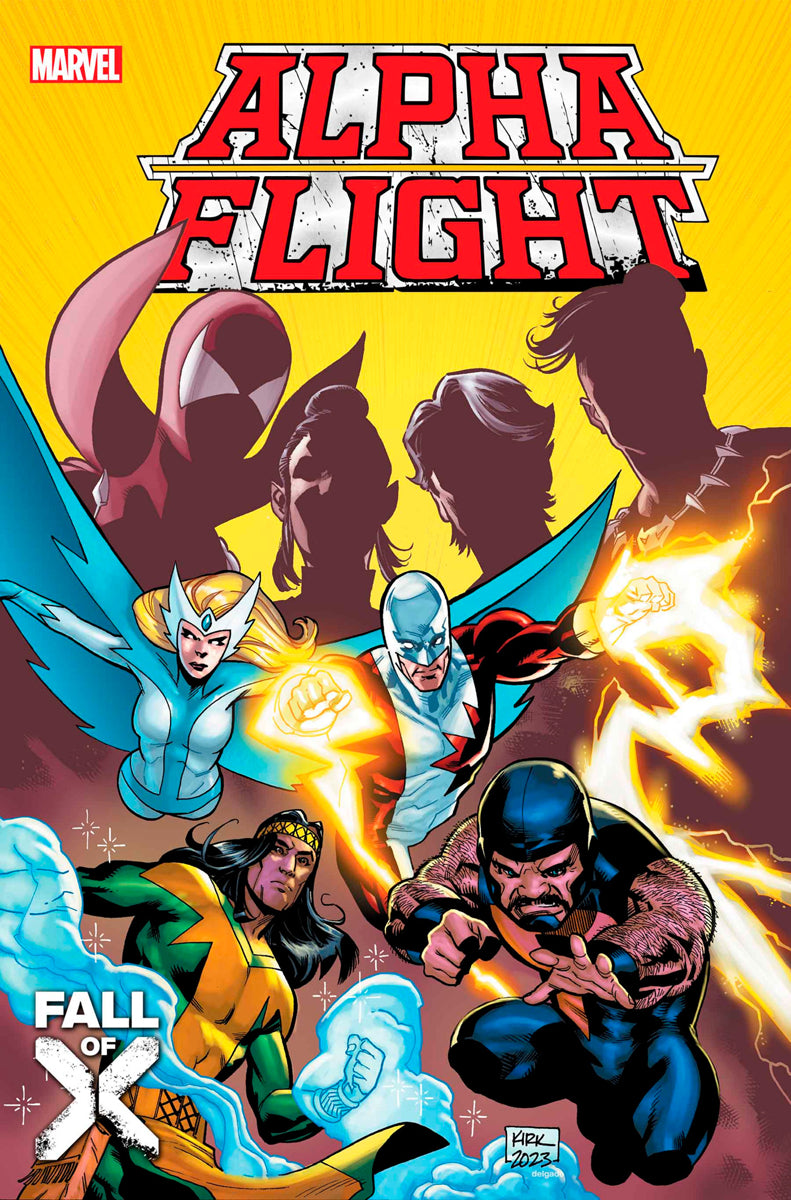 Alpha Flight #1 Comic Book (Issue A of 5) - Leonard Kirk & Ed Brisson | Marvel Comics | New Release (08/16/2023) | Collectible Superhero Series for Marvel Fans & Comic Book Collectors