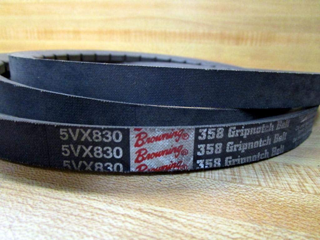 5VX830 Gripnotch V-Belts - 5VX Belt Section, 358 Gripbelt - Heavy Duty Industrial Power Transmission Belts for Machinery, Automotive & Agricultural Equipment