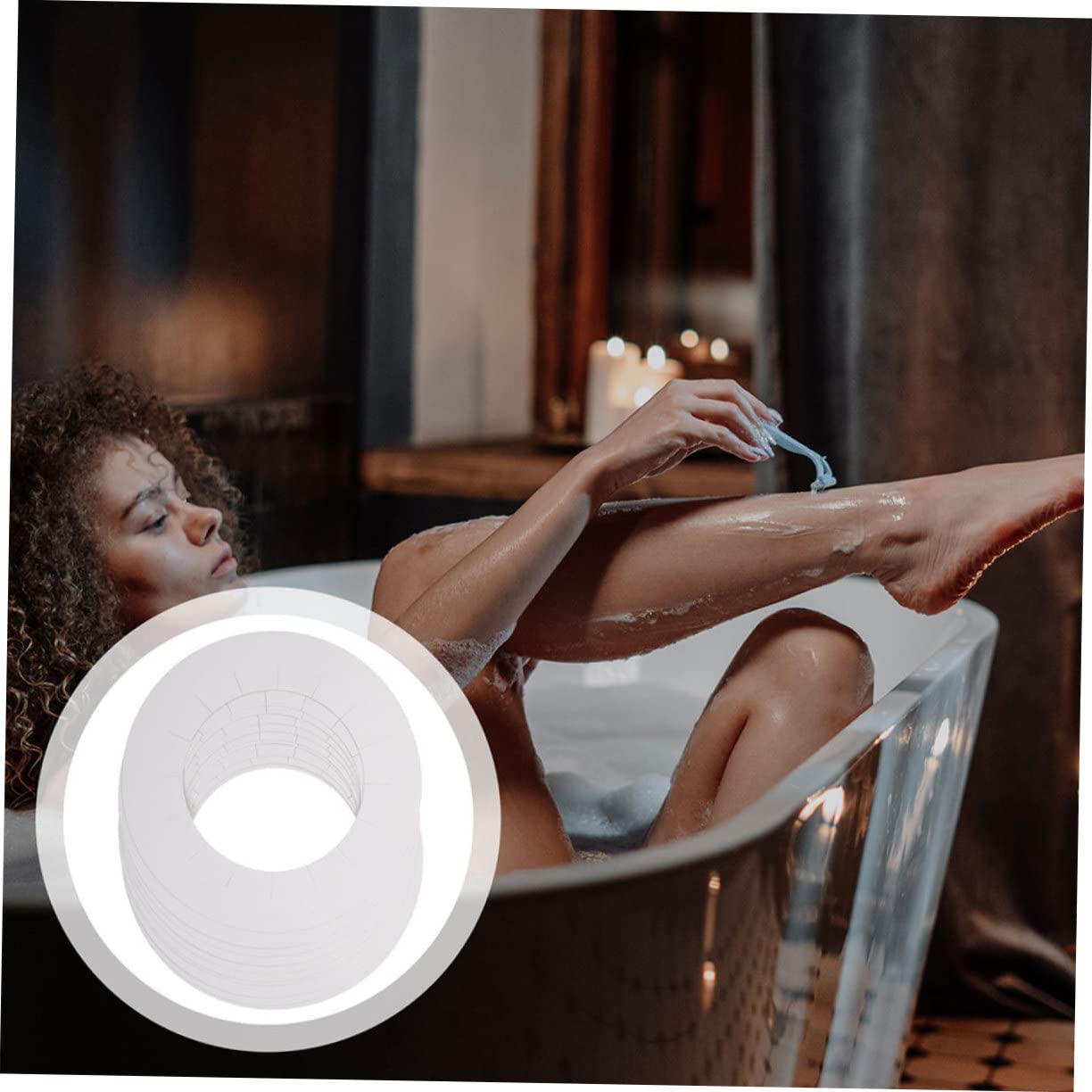 Minkissy Waxing Machine Pads - 20 Pack Disposable Waxing Strips for Wax Warmer, Prevents Wax Overflow | Perfect for Salon, Spa & At-Home Hair Removal