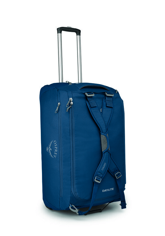 Osprey Daylite Wheeled Duffel 85L - Lightweight Rolling Travel Duffel Bag for Camping, Hiking & Air Travel | Durable Carry-On Luggage with Wheels