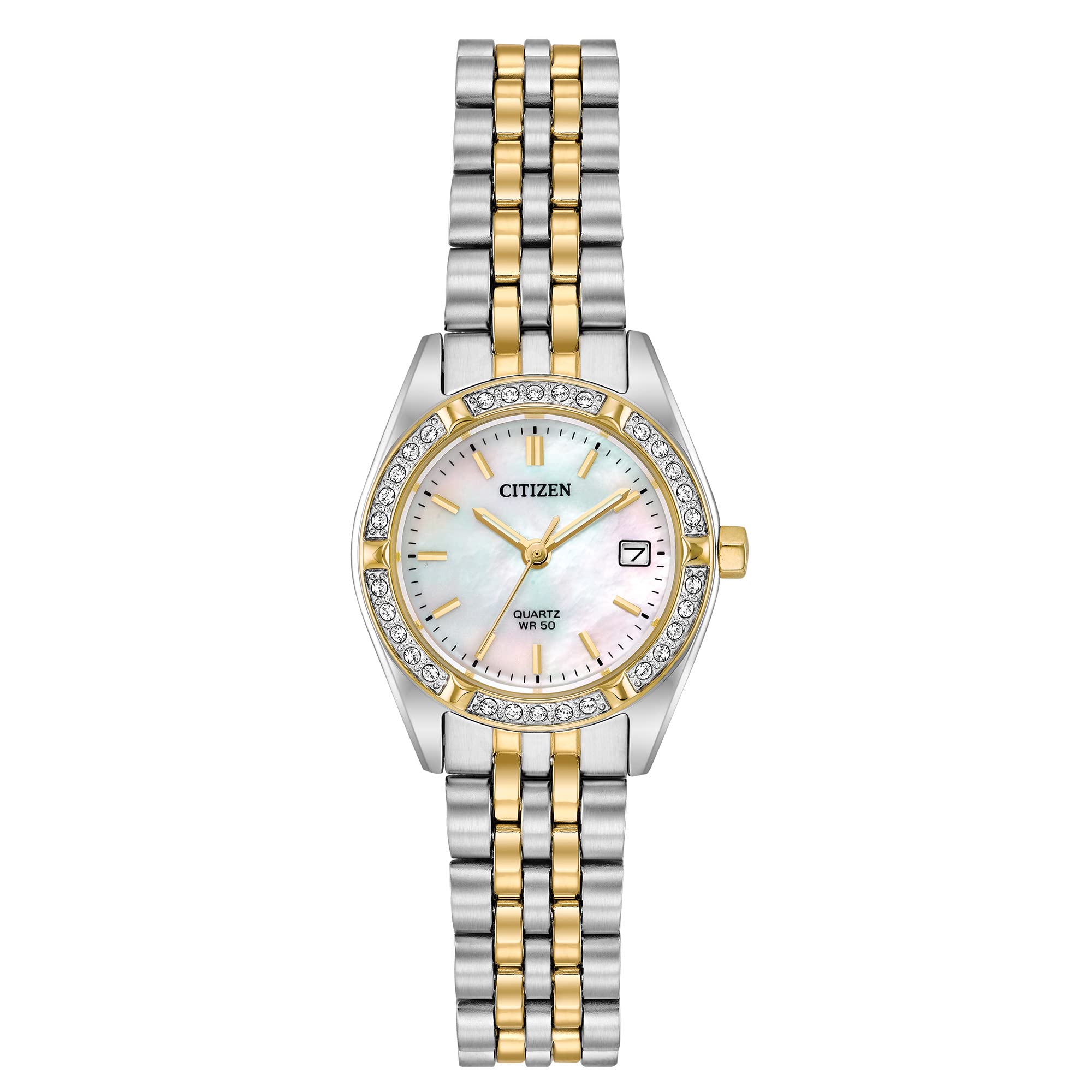 Citizen Women's Quartz Watch with Stainless Steel Band - Elegant & Durable Timepiece for Everyday Wear, Office & Special Occasions