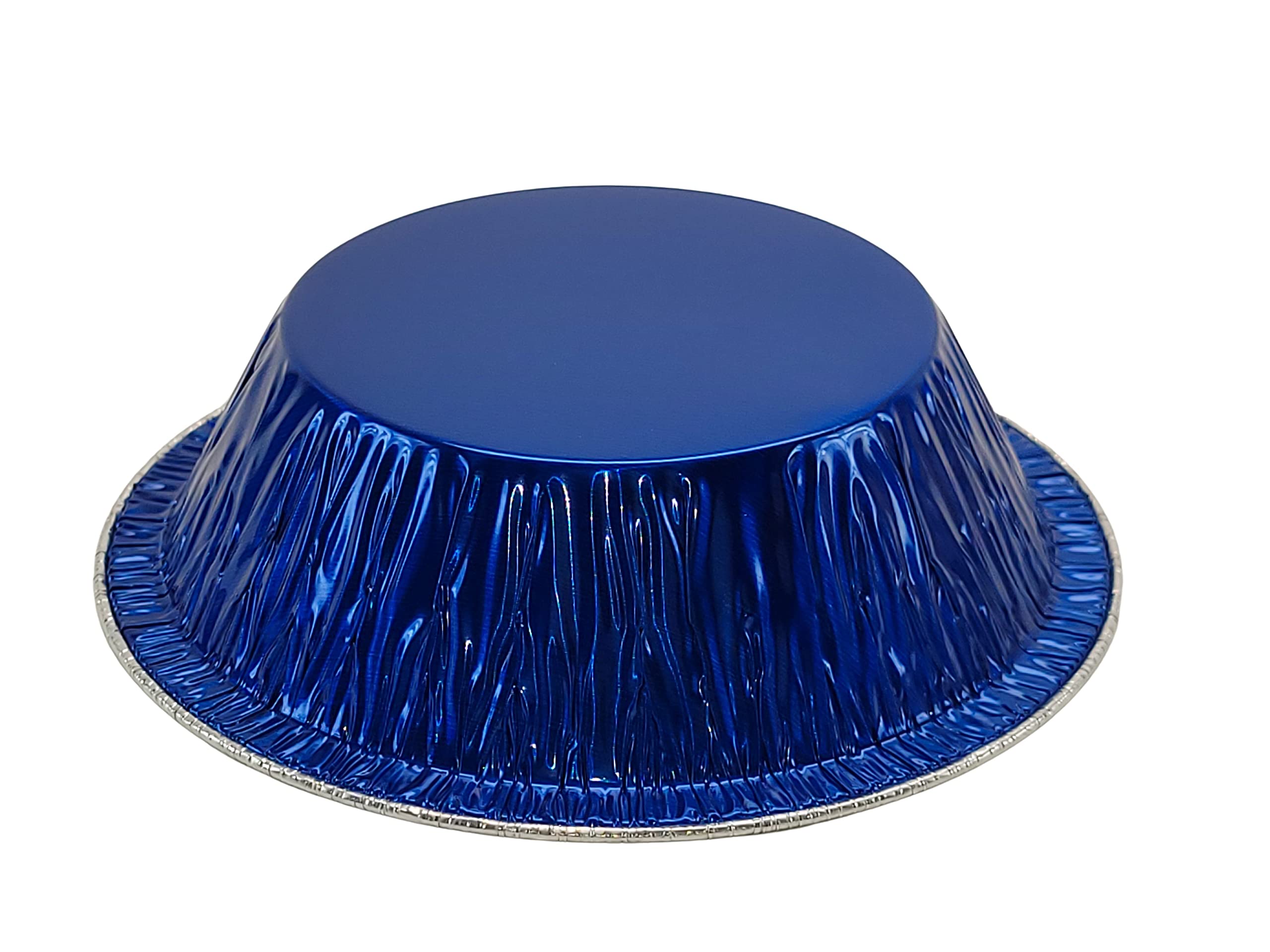 KitchenDance 5 Inch Mini Pie Tins with Lids - Premium Aluminum Pie Pans for Baking Pies, Tarts, Cobblers & Cakes - Reusable & Durable - Perfect for Home Bakers & Professional Chefs (Set of 250, Blue) | Great for Holiday Baking, Potlucks & Dessert Parties