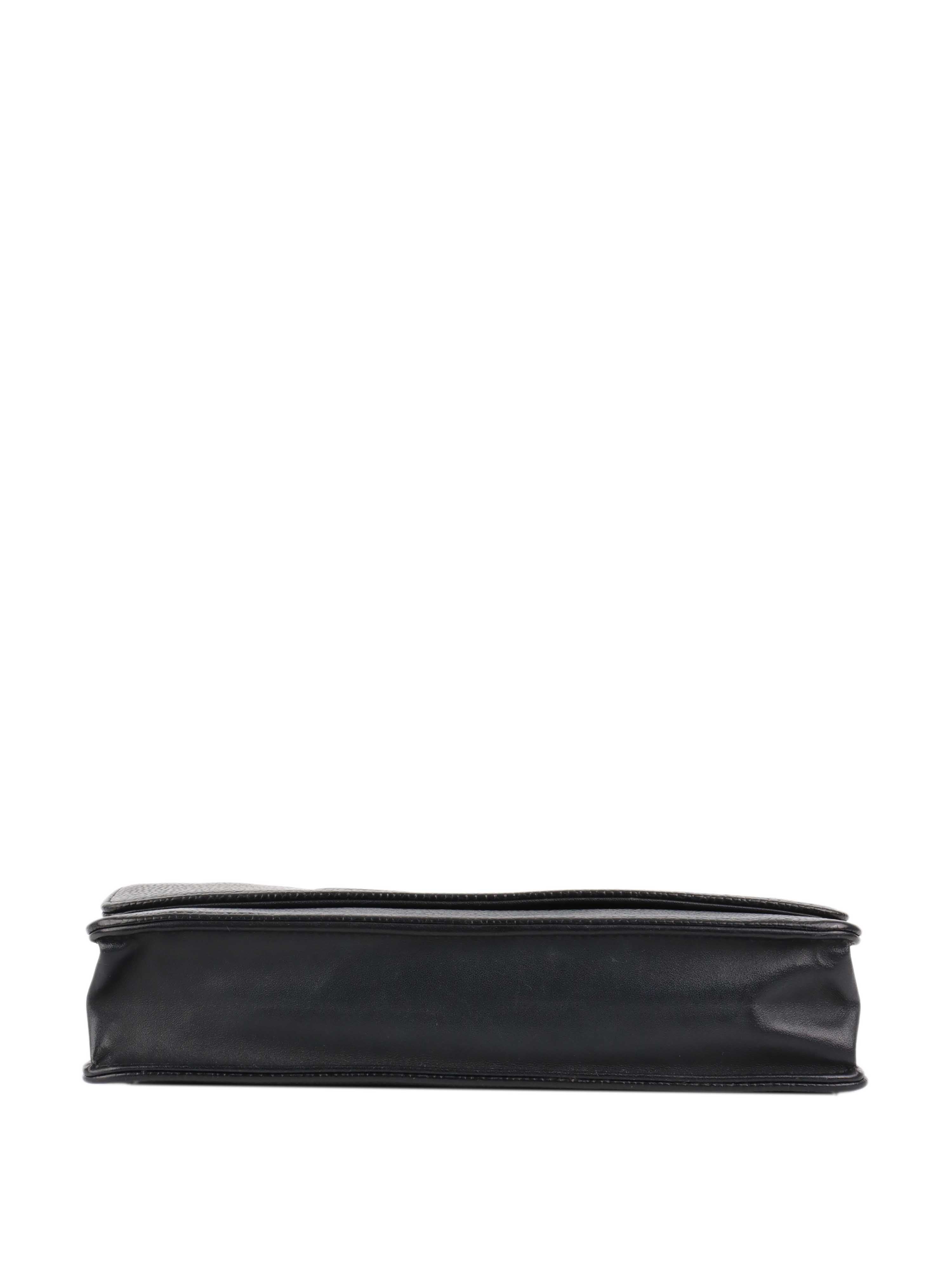 Chanel Black Caviar Leather Wallet on Chain Crossbody Bag for Women - Perfect for Evening Events, Parties & Daily Use