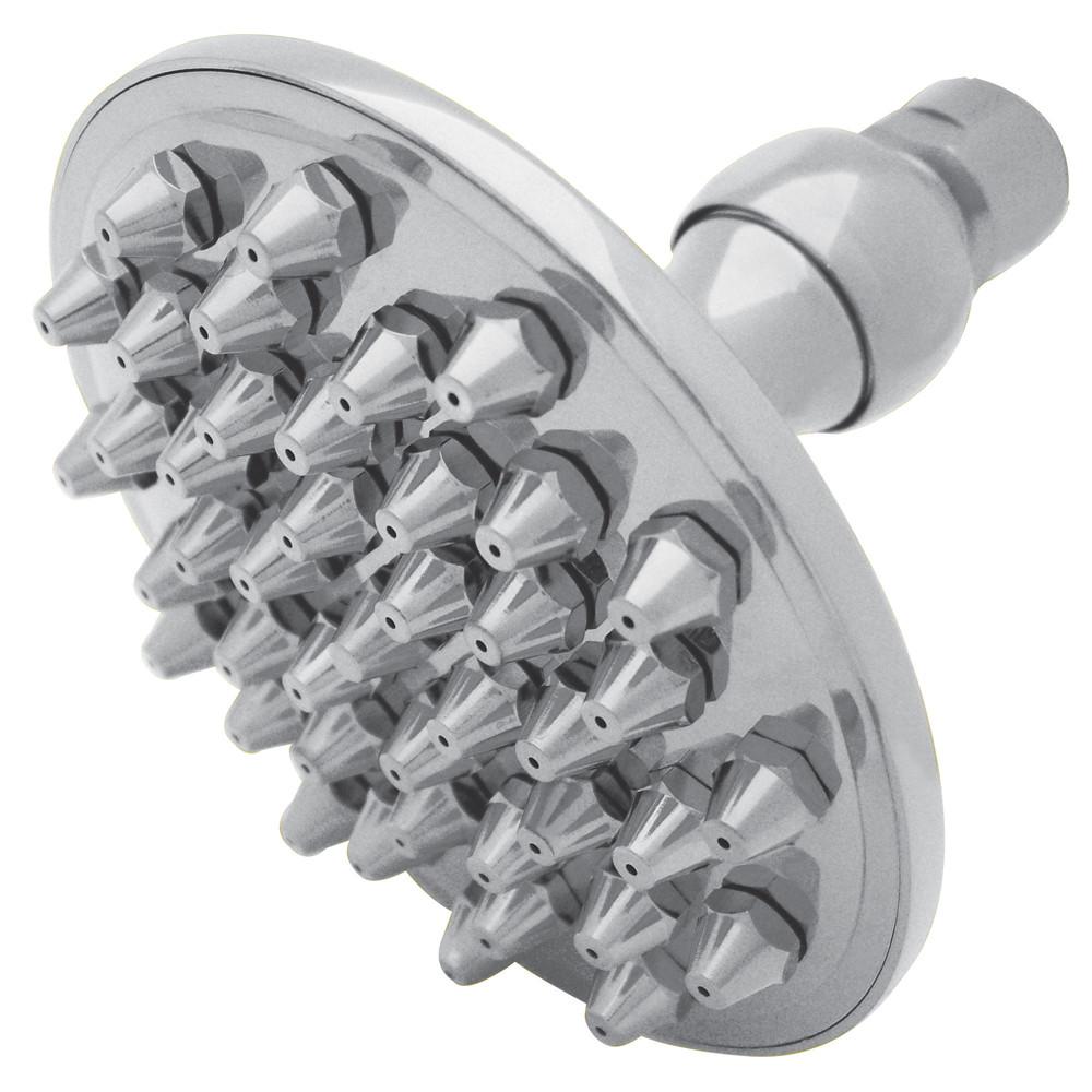 Chrome Shower Head K134A1 - High Pressure Sunflower Showerhead for Bathroom, Water Saving Rainfall Shower Fixture - Perfect for Spa-Like Relaxation and Modern Bathroom Decor
