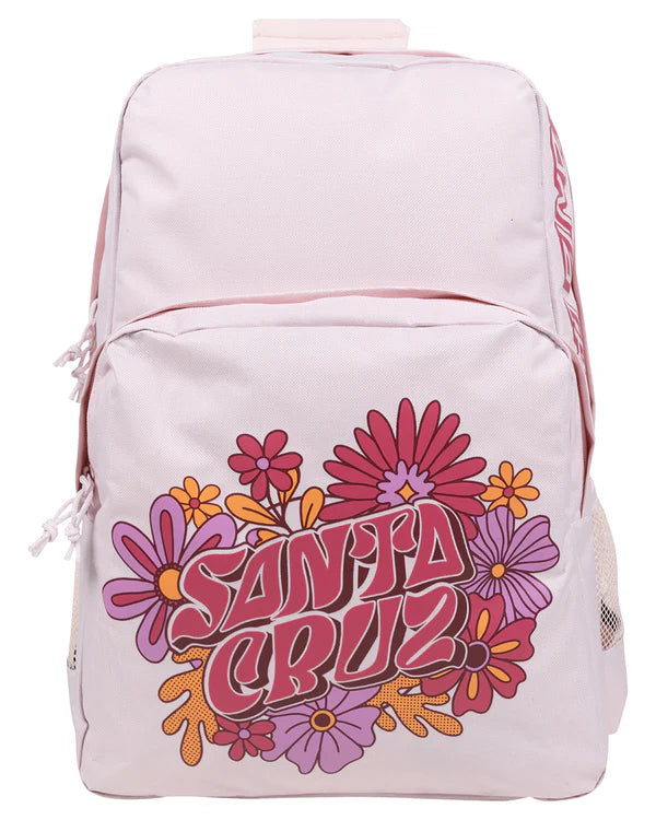 Santa Cruz Vibes Backpack - Stylish & Durable Daypack for School, Travel & Outdoor Adventures | Water-Resistant Laptop Backpack with USB Charging Port
