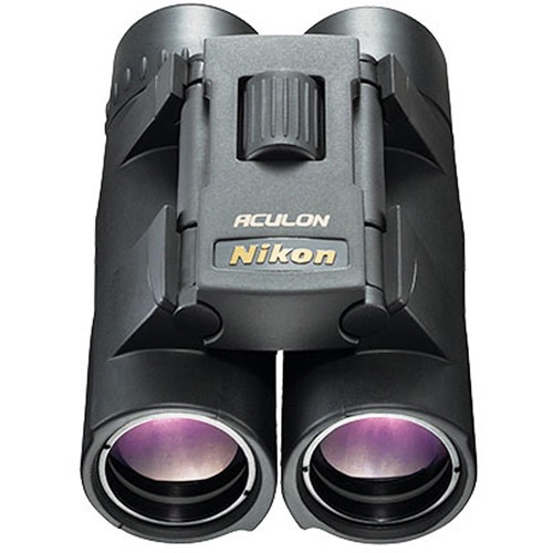 Nikon 10x25 Aculon A30 Compact Binoculars - Black - Lightweight & Durable for Bird Watching, Hiking, Travel, and Outdoor Adventures