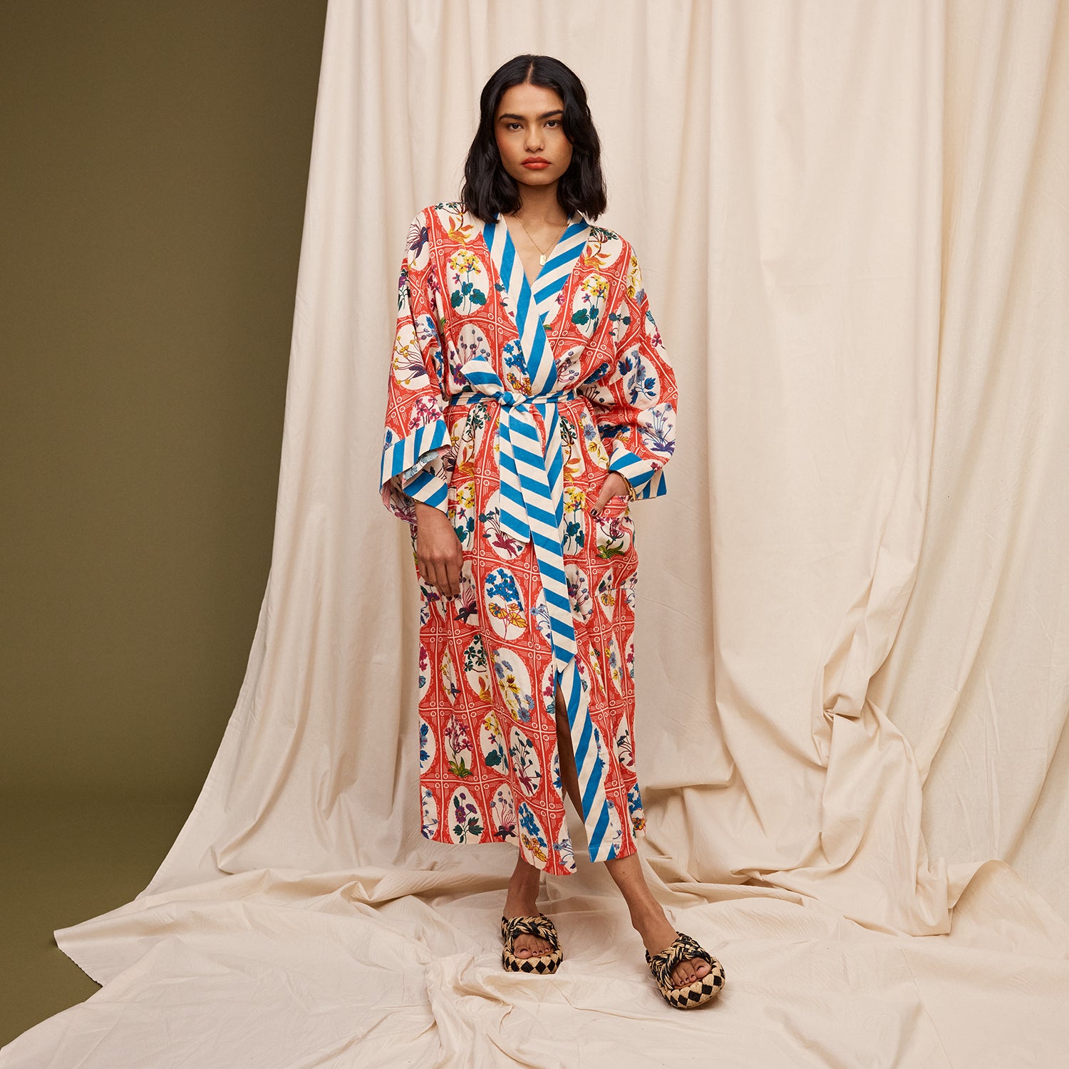 Premium Gigi Cotton Bath Robe for Women - Soft & Absorbent Luxury Spa Robe - Perfect for Home Relaxation, After Shower & Spa Days