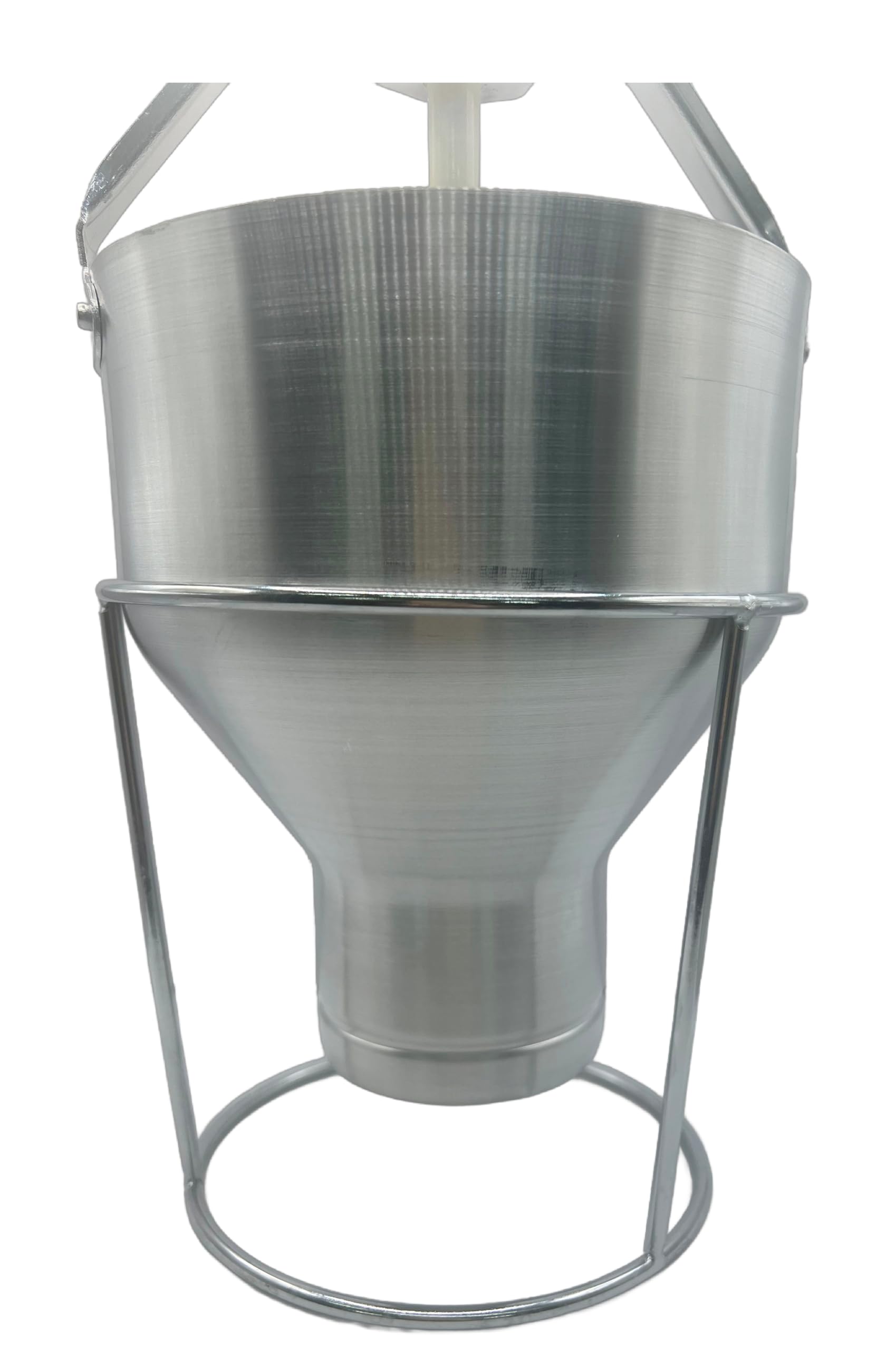 Commercial Grade Pancake Batter Dispenser with Stand - 8-Size Settings for Even Flow, Easy Use | Perfect for Funnel Cakes, Waffles, Pancakes & More | Ideal for Restaurants, Cafes & Home Breakfast Prep
