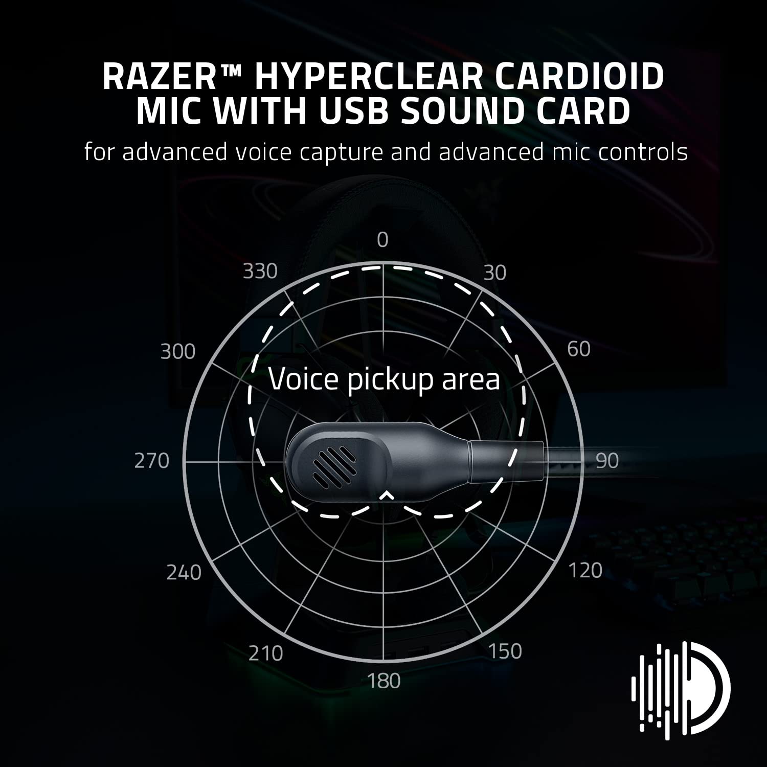 Razer BlackShark V2 Pro Wireless Gaming Headset - THX Spatial Audio, 50mm Triforce Titanium Drivers, HyperClear Cardioid Mic, Advanced Noise Cancellation for PC, PS5, PS4, Switch | Perfect for Esports, Streaming & Competitive Gaming