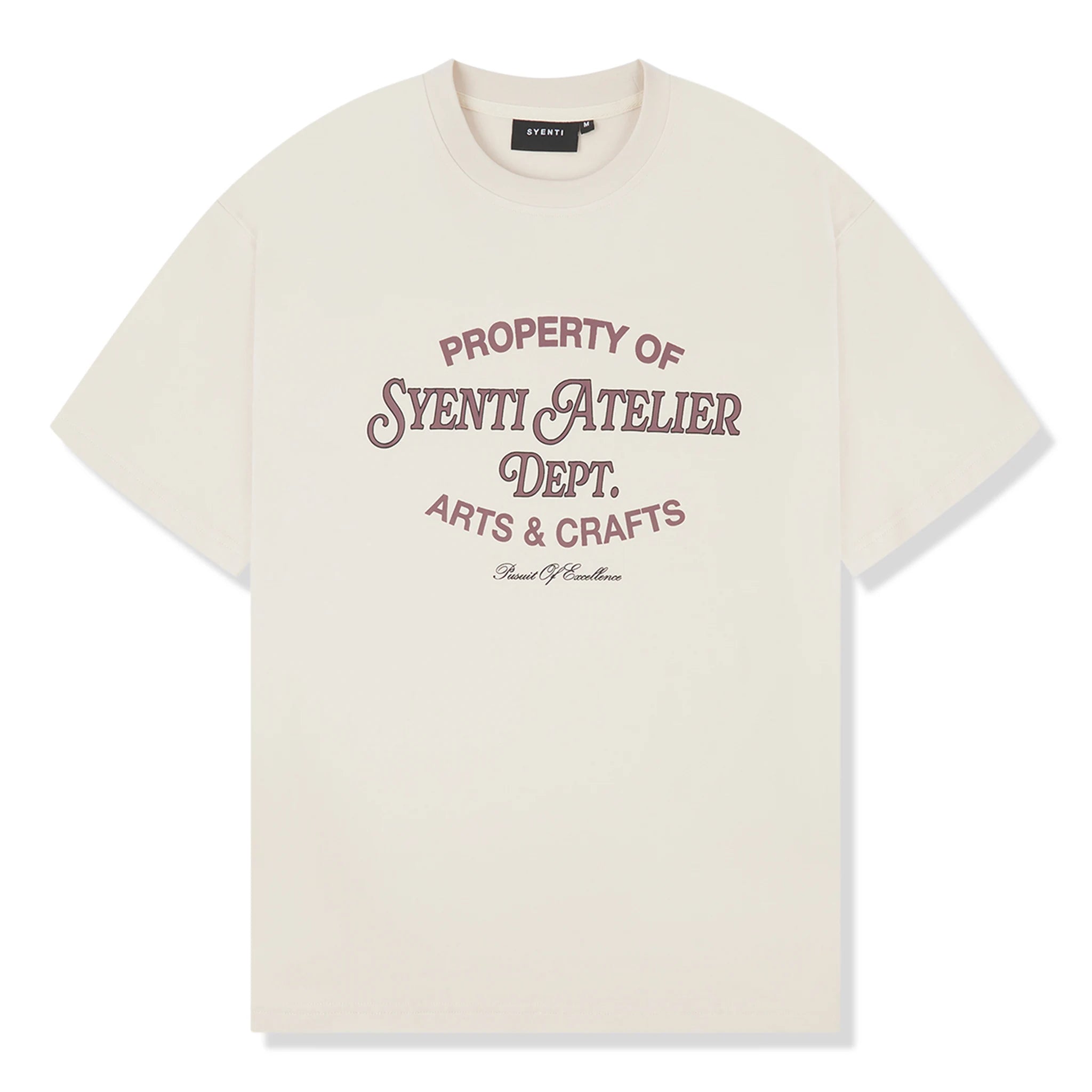 Stylish Syenti Atelier Light Stone T-Shirt for Men & Women | Soft Cotton Casual Tee for Everyday Wear, Street Style & Outfits