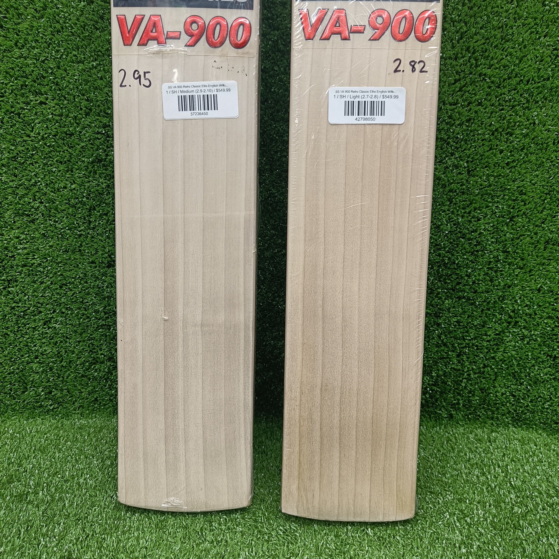Premium SS VA 900 Retro Classic Elite English Willow Cricket Bat - Professional Grade for Matches & Training - Perfect for Cricket Enthusiasts & Club Players