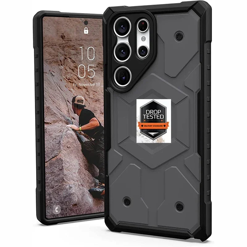 Shockproof Magnetic Case for Samsung Galaxy S25 with Magsafe | Rugged Protective Cover for Outdoor, Travel & Daily Use