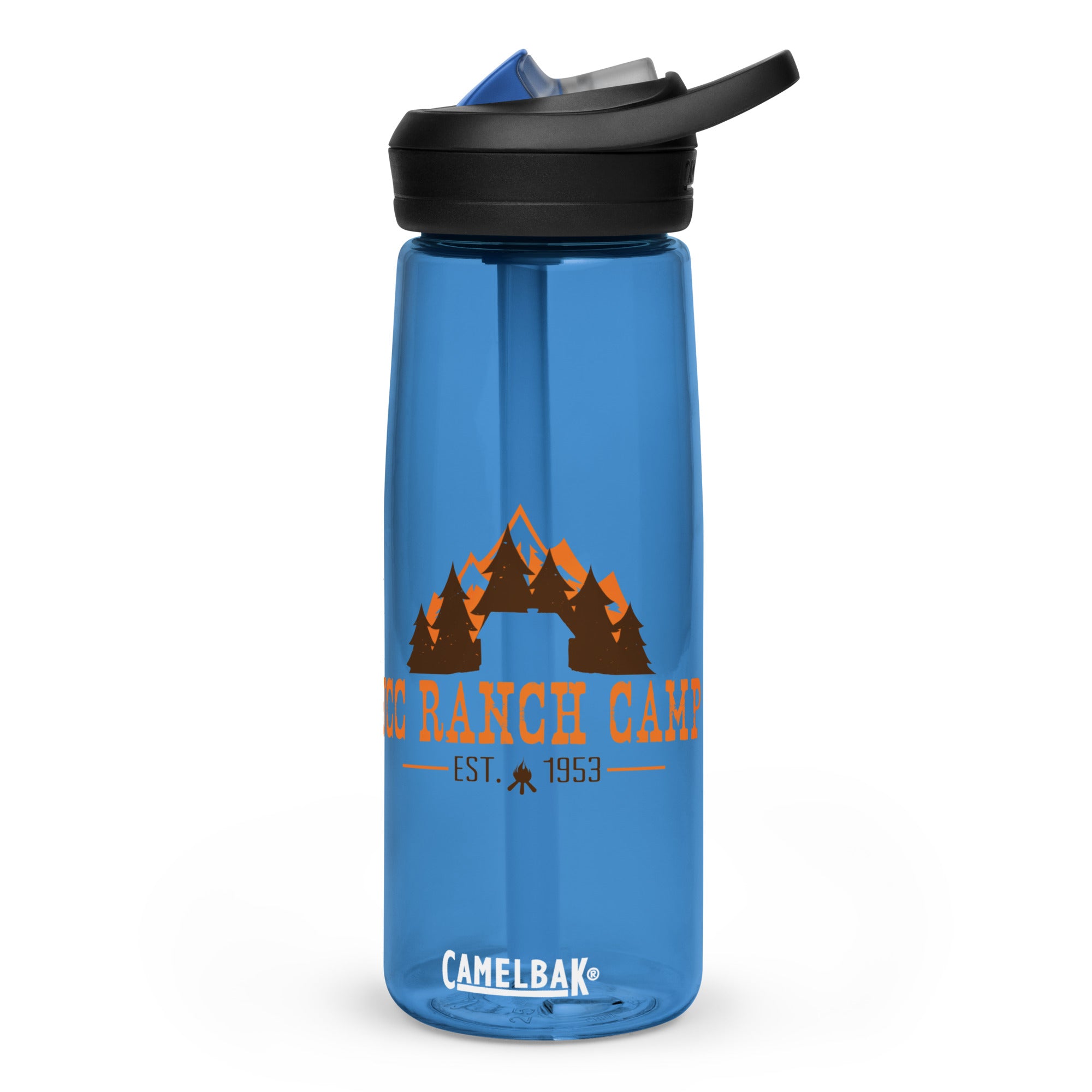 JCC Ranch CamelBak Sports Water Bottle - BPA Free Hydration Pack for Running, Hiking & Cycling - Leak Proof Water Container for Outdoor Adventures & Gym Workouts