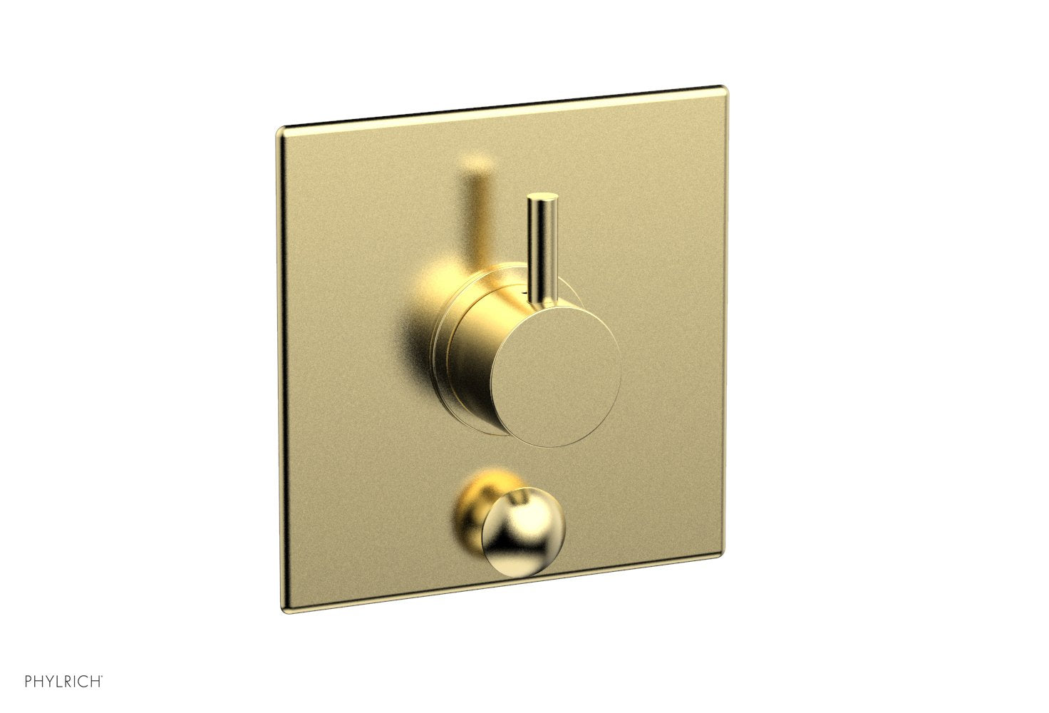 BASIC II Pressure Balance Shower Plate with Diverter and Handle Trim Set 4 203 - Chrome Finish for Bathroom & Shower Installation - Perfect for Home Renovation and Modern Bathroom Upgrades