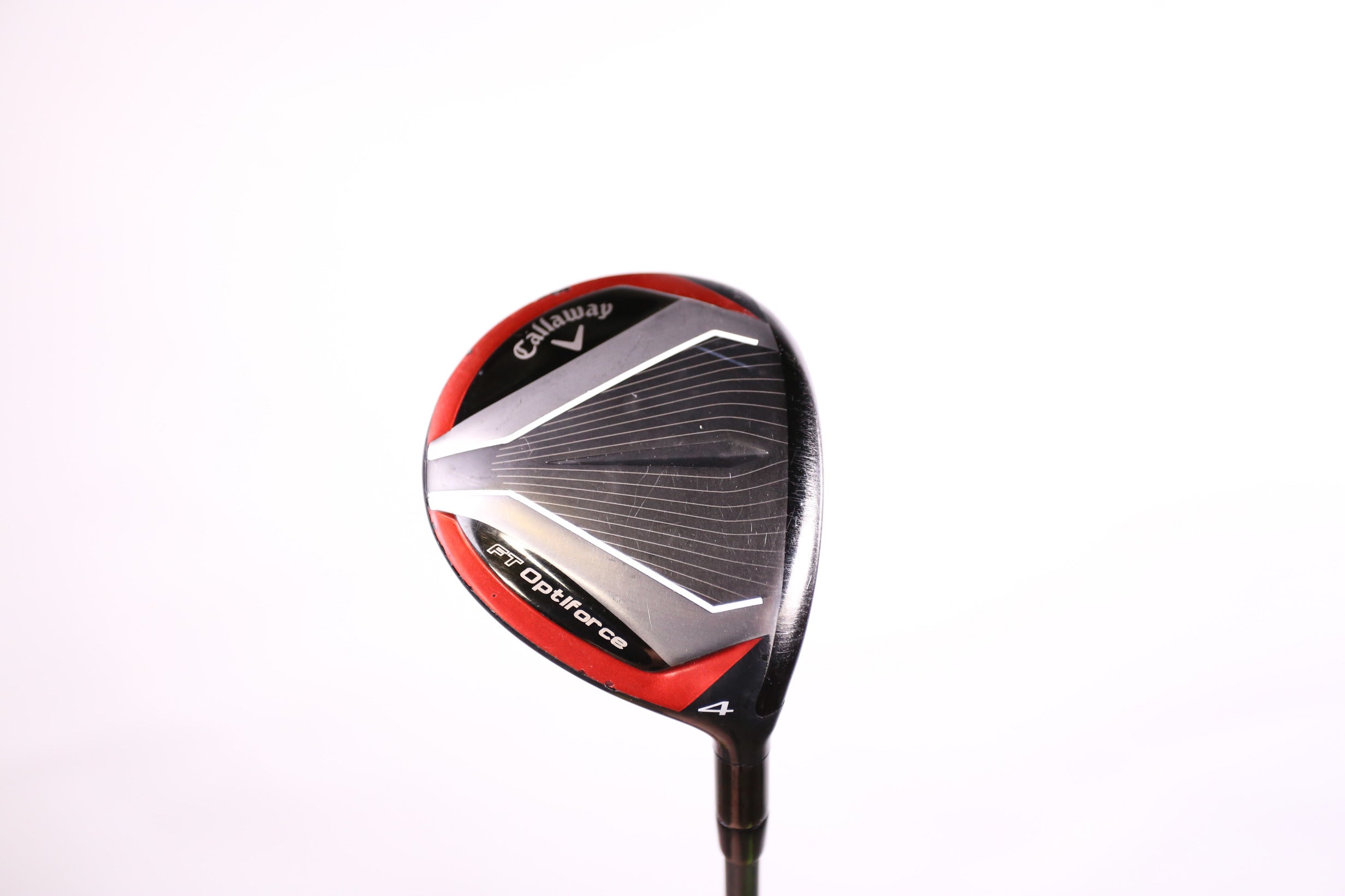 Used Callaway FT Optiforce 4 Wood Right Handed 18° Regular Flex Golf Club - Perfect for Mid-Handicap Golfers on Fairway Shots