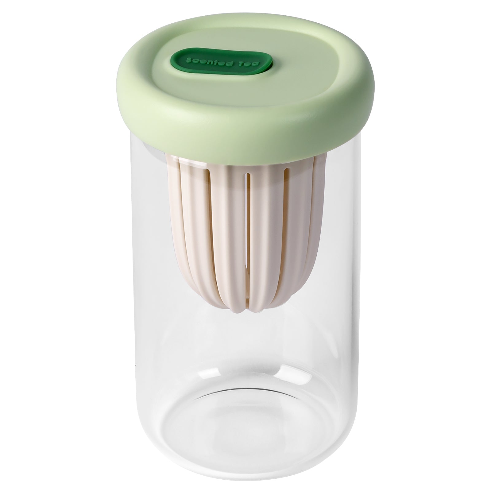 15Oz Glass Straw Cup - Reusable Eco-Friendly Drinking Cup for Smoothies, Iced Coffee & Cold Beverages - Perfect for Home, Office & Travel Use
